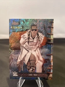 2025 Topps Chrome WWE Cactus Jack The Miz Aqua Shimmer Refractor /199 - Bild 1 von 2