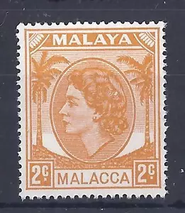 MALASIA, MALACA, QE11, EDICIÓN 1954, 2c SG 24, montado sin montar o nunca montado - Imagen 1 de 1