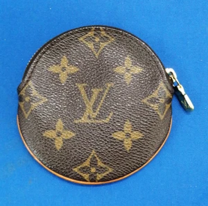 Original Louis Vuitton Monogram Porte Monnaie Rond Geldbörse M61926 gebraucht - Bild 1 von 6