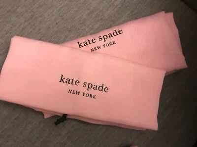 ❤️ 2 Nuevo Bolso de Mano Kate Spade 19”X 17” Bolso para el Polvo con Cordón Foto 1 de 4