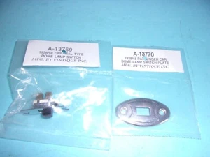 1928 1930 1932 1934 1935 1936 1940 1946 1948 Ford car dome light switch, plate - Picture 1 of 1