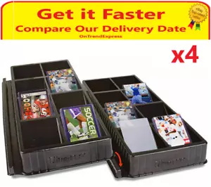 4 x ULTRA PRO One Touch Toploader Sorting Storage Tray 32 Slots Compartments - Picture 1 of 6