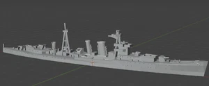 1:1250 Carlisle Class Cruisers post-1938 - Picture 1 of 2