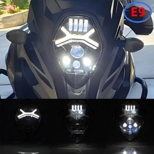E9-Mark Approved LED Headlight For Suzuki V-STROM 650 / 1000 / DL650 / DL1000 - Bild 1 von 13