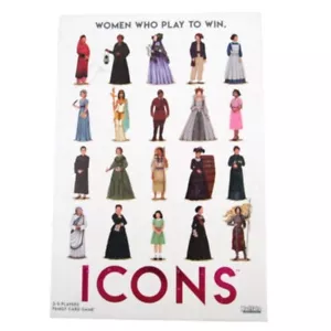 ICONS - Women Who Play To Win NEW Strategy Board Game - RBG Harriet Tubman More - Picture 1 of 2