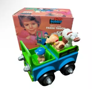Camión de granja Buddy L Busy Buddys en caja juguete de colección difícil de encontrar - Imagen 1 de 9
