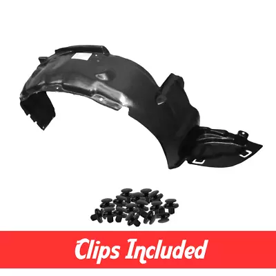 Forro de guardabarros del lado del pasajero delantero con clips para Honda Civic HO1249102 1992-1995 Foto 1 de 4