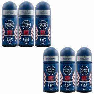 Nivea Deo Roll On DRY IMPACT 6 x 50ml Anti Transpirant for man 48H Deodorant - Bild 1 von 1