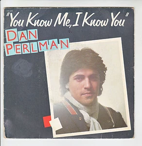 45 RPM Dan Perlman Vinyl Sp 7 " You Know Me I Know You - Flarenasch 721618 - Picture 1 of 2