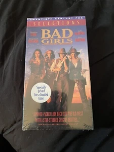 Bad Girls SEALED VHS Madeleine Stowe, Mary Stuart Matherson, Drew Barrymore - Picture 1 of 2