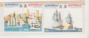 MONTSERRAT SCOTT# 359-362 SHIP TOPICAL / AMERICAN BICENTENNIAL - Picture 1 of 1