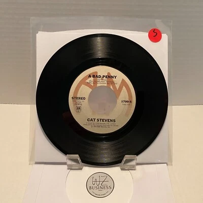 Cat Stevens – Two Fine People/A Bad Penny A&M Records – 1700-S, 7" - Image 1 of 2