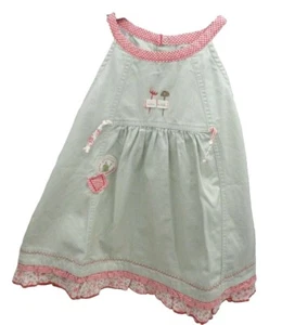 Berlingot.Robe à brides verre d'eau clair bébé fille 6 mois - Bild 1 von 3
