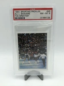 1993 Perfiles deportivos #46 Muhammad Ali V Ernie Shavers El mejor NM-MT 8 - Imagen 1 de 2