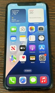 Unlocked Apple iPhone 11 Pro Max - 64GB Space Gray - Crcked Works - 72% Bat READ - Picture 1 of 8