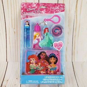 Disney Princess Cosmetic 5 Piece Set w/Case - Picture 1 of 4