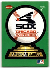 1987 FLEER TEAM STICKERS CHICAGO WHITE SOX CHICAGO WHITE SOX #NNO