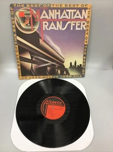 The Best Of The Manhattan Transfer  Greatest Hits LP Atlantic SD 19319 Vinyl VG+ - Picture 1 of 12