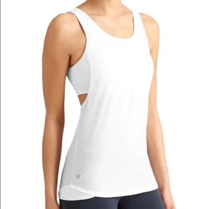 NWT Athleta Supercharged Mesh Tank White size XS - Picture 1 of 8
