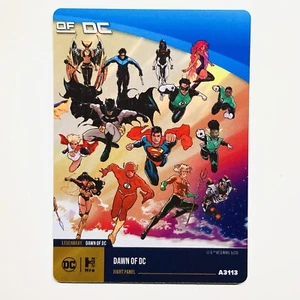 DC Dawn of Dc Right Panel Legendary Batman Flash Superman Mint - Picture 1 of 2