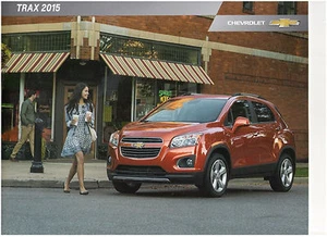 2015 GM Chevrolet Trax 28 Page Original Car Dealer Sales Brochure - Foto 1 di 1