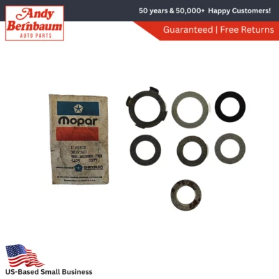 1959-1976 Dodge Plymouth Chrysler Starter Armature Thrust Washer Pkg NOS 3837340 - Image 1 of 4