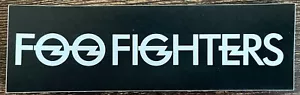 New! FOO FIGHTERS Original Band Sticker Dave Grohl Nate Mendel Goldsmith Smear - Picture 1 of 1