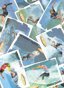 1995 FUTERA SPORTS [HOT SURF] SURFING CARDS - USE THIS MENU TO COMPLETE YOUR SET
