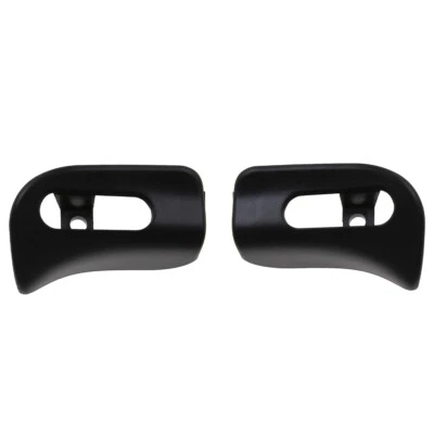 Sun Visor Pivot Trim Cap Set Black For Mercedes R129 SL320 SL500 SL600 1994-2002 - Imagem 1 de 4