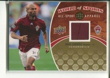 2010 Upper Deck World of Sports All-Sport Apparel ASA-22 Omar Cummings