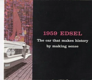 Folleto de ventas Edsel 1959 1959 original - Imagen 1 de 6