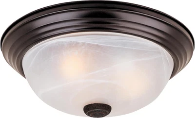 DESIGNERS FOUNTAIN Reedley 2-Lights Flush Mount Ceiling Light, 11 Inch Lighting - Image 1 of 4