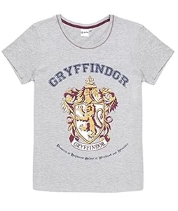 Harry Potter Gryffindor grau Grafikdruck T-Shirt Damen Größe Small - Bild 1 von 7