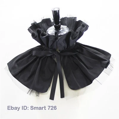 Gargantilla con cordones cuello falso malla empalme volantes cuello falso chal de payaso Foto 1 de 4