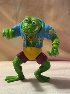 Teenage Mutant Ninja Turtles TMNT Dschingis Frog Actionfigur - 1989 Playmates - Bild 1 von 6
