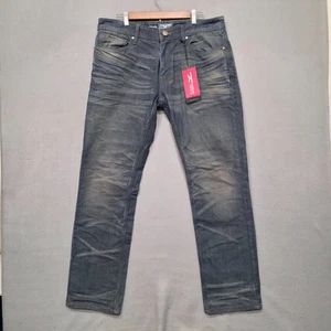 Pantalones de mezclilla desgastados Jordan Craig Legacy Edition para hombre talla 34x32 nuevos con etiquetas - Imagen 1 de 9
