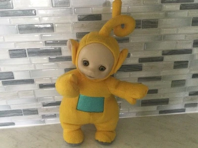 Teletubbie Laa 1999 vintage amarillo parlante peluche probado funciona-playskool Foto 1 de 4