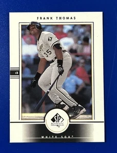 2000 SP Authentic Baseball Frank Thomas Chicago White Sox #34 - Picture 1 of 2