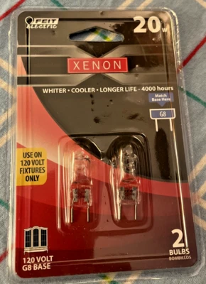 Feit Electric / 20 Watt - Xenon Bulbs / G8 Base - 1 Pack/2 Bulbs - Image 1 of 2