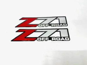 Pair 2001 - 2006 Chevy Silverado Z71 Off Road decals bed side 1500 2500 HD - Picture 1 of 1