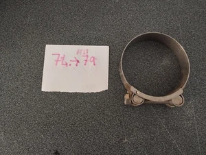 Fascette Inox Stringi Tubo 74-79 mm Nautiche O Usi Gravosi - Foto 1 di 1