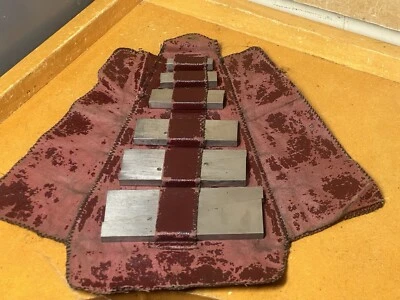 MACHINIST  TOOL MILL LATHE Lot of LUFKIN Adjustable Parallel Blocks ~ - Image 1 of 4