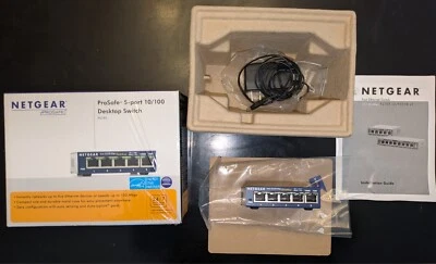 NETGEAR ProSafe (FS105NA) 5-Ports External 100 Mbps Ethernet Switch - Image 1 of 4
