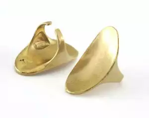 Anello regolabile ottone grezzo (18 mm 8US misura interna - regolabile) 3071 - Foto 1 di 2