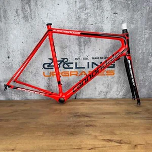 Cannondale 2016 Supersix Evo Hi-Mod 56cm Red 700c Carbon Rim Brake Frameset - Picture 1 of 12