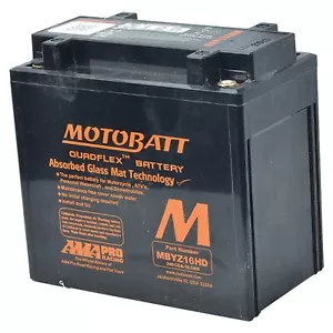 Motobatt Battery for BMW K1300R S 1300cc 09-14 MBYZ16HD - Picture 1 of 1
