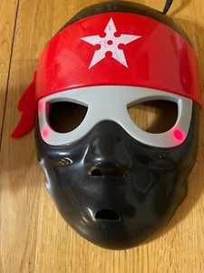 Red Ninja Light-Up Halloween Mask For  Kids - Picture 1 of 7