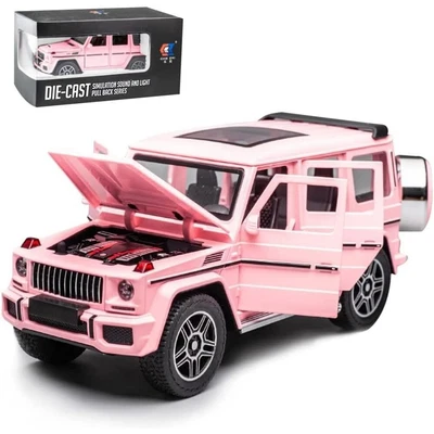 1/24 Alloy Benz G63 AMG Model Car Pull Back Toy Car for Kids Collection Gifts - Image 1 of 4