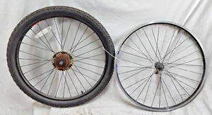 WTB Dual Duty 26" MTB Bike Wheel Set 135/100 Freewheel 7 Speed Fast USA Shipper! - Picture 1 of 20