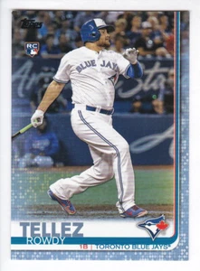 2019 Topps Series 2 #556 ROWDY TELLEZ RC /50 FATHER'S DAY BLUE Parallel ROOKIE - Picture 1 of 3